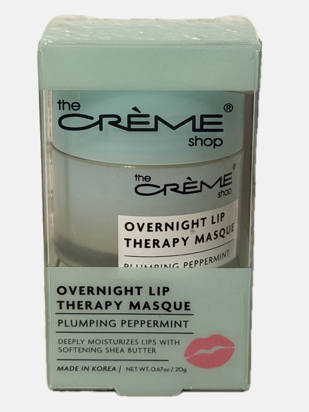 The Crème Shop Overnight Lip Therapy Masque - Peppermint (Mint)